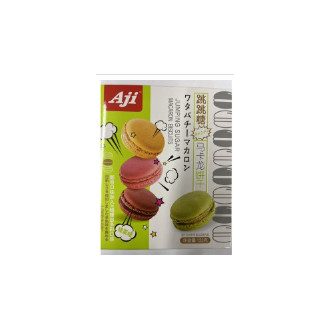 Aji Popping Candy Macarons keksz, matcha ízű, 133g