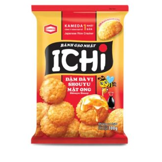 mézes japán rizskeksz ichi 100g