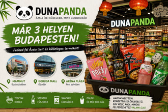 Dunapanda már három helyen Budapesten – fedezd fel Ázsia ízeit közelebb, mint gondolnád!